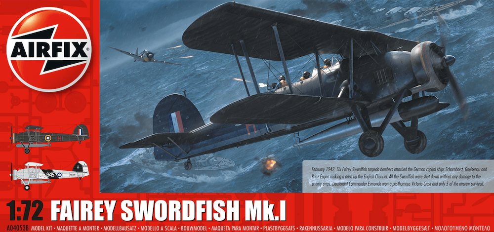 Airfix - 04053B - Fairey Swordfish Mk.I - 1:72