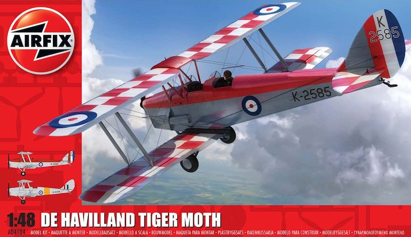 De Havilland DH.82a Tiger Moth - 1:48 - Airfix - 04104 - @