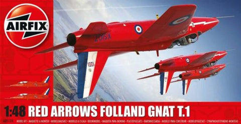 Airfix - 05124 - Folland Gnat T.1 (Red Arrows) - 1:48