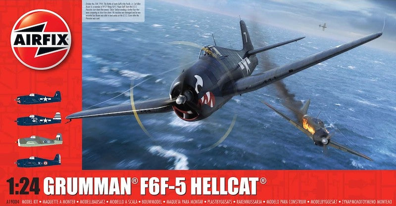Airfix - 19004 - Grumman F6F-5 Hellcat - 1:24
