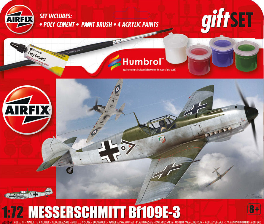 Airfix - 55106A - Messerschmitt Bf-109E-3 - 1:72