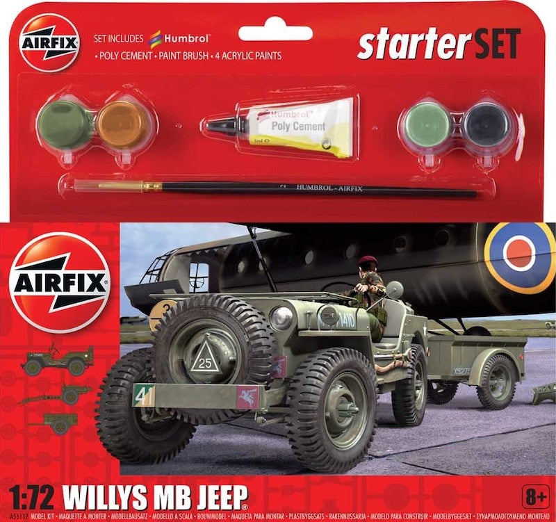Airfix - 55117 - Willys Jeep - 1:72