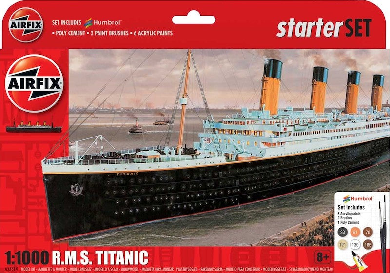 Airfix - 55314 - RMS Titanic Starter Set - 1:1000