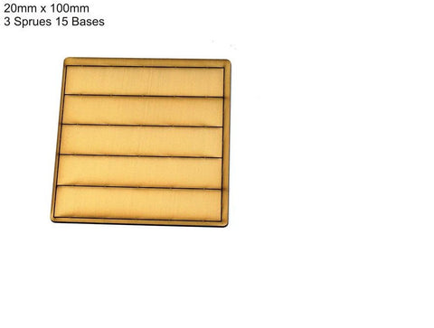 4GROUND - Tan primed bases 20 x 100 mm (15)