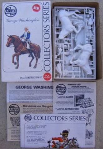 George Washington - 54mm Model Kit ~ 1974-80 - Airfix ~ No.02554-8 - @