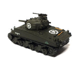 American M4 Sherman tank metal model - 1:72 - PAINTED