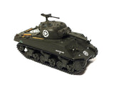 American M4 Sherman tank metal model - 1:72 - PAINTED