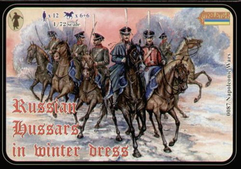Russian hussars in winter dress - 1:72 - Strelets - 087