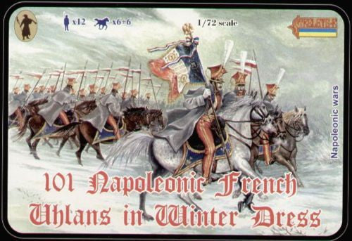 Napoleonic French Uhlans in Winter Dress - 1:72 - Strelets - 101