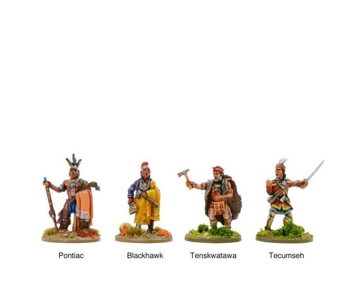 Indian Characters - 28mm - Black Powder - 303013205