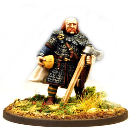 Brother Vinni Shield Maiden Wargame Miniatuur SAGA 28 mm, hars Brother Vinni Shield Maiden Wargame Miniatuur SAGA 28 mm, hars