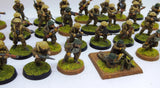 British infantry (WWII) - 28mm - PAINTED - CP@