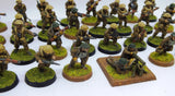 British infantry (WWII) - 28mm - PAINTED - @