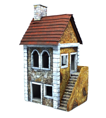 Building in Polystyrene painted - 28mm