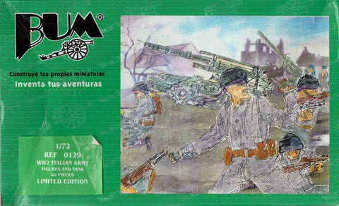 Bum - 0129 - WW2 Italian Army - 1:72