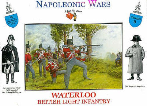 British Light Infantry Waterloo 16 figures - 1:32 - A Call to Arms - 3209