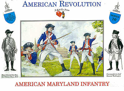 American Revolutionaries 16 figures - 1:32 - A Call to Arms - 3210 - @