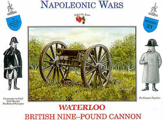 British 9lb cannon - 1:32 - A Call to Arms - 3223