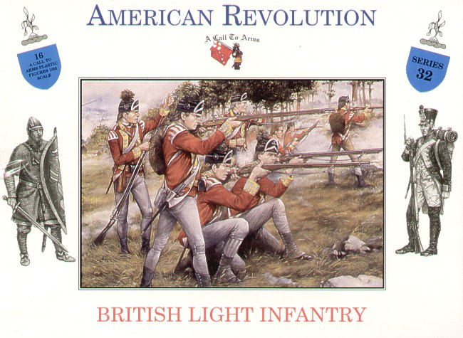 British Light Infantry American Revolution - 1:32 - A Call to Arms - 3232 - @