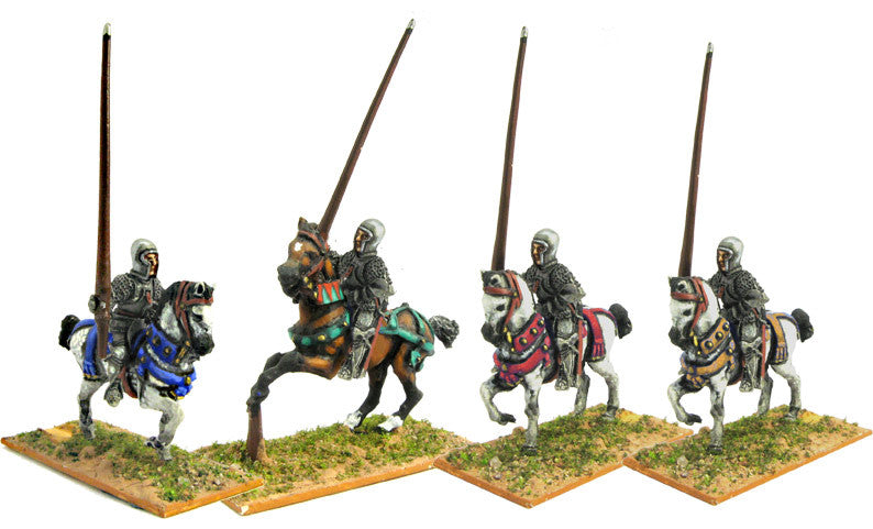 Mirliton - Light cavalrymen with Sallet - 15mm