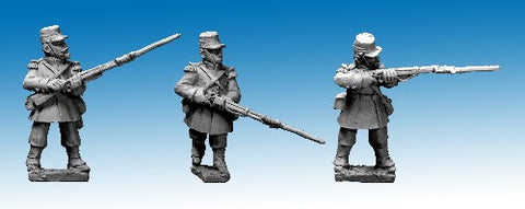 Great War Miniatures - Crimean War - French Line Chasseur firing line - CF13