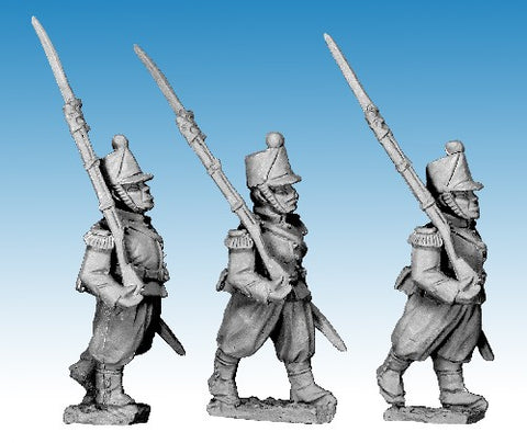 Great War Miniatures - Crimean War - French Guard Chasseur Marching - CF24A