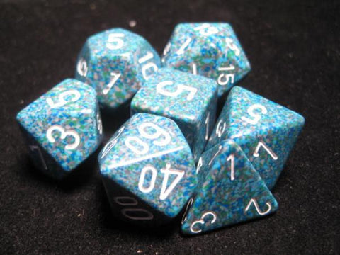 Chessex - 25316 - Sea - Polyhedral 7 die set