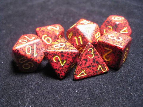 Chessex - 25323 - Mercury - Polyhedral 7 die set