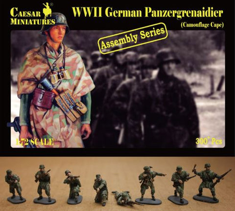 German Panzergrenaidier WWII - 1:72 - Caesar Miniatures - H7717