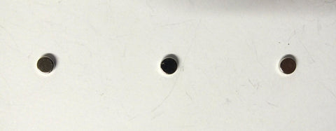 Circular magnets 1.5x4mm (pack of 3)
