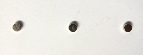 Circular magnets 3x5mm (pack of 3)