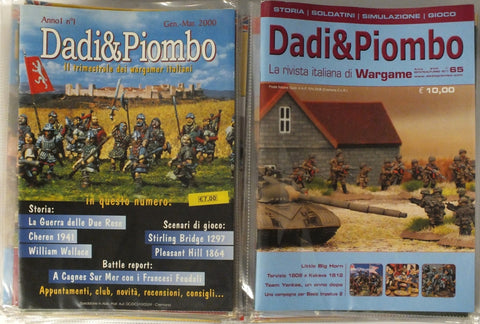 Dadi & Piombo - 65 numeri - Magazines - Collana completa - @