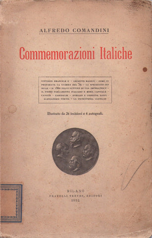 Libri - Commemorazioni Italiche