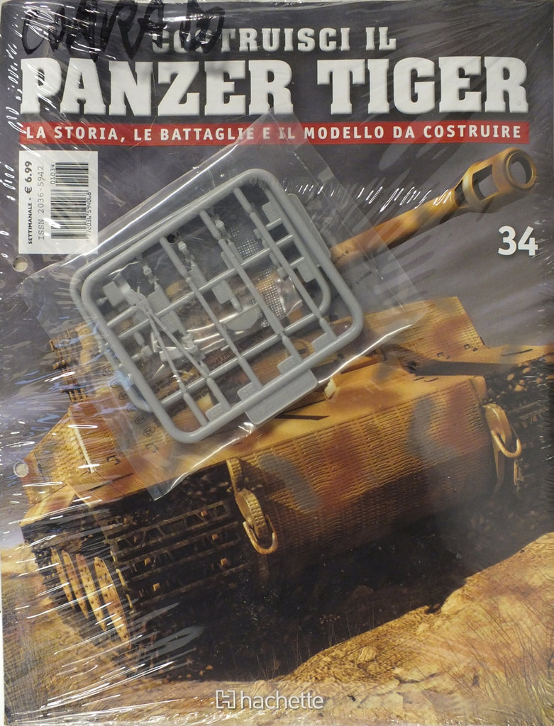 Costruisci il Panzer Tiger (Hachette) - N.34