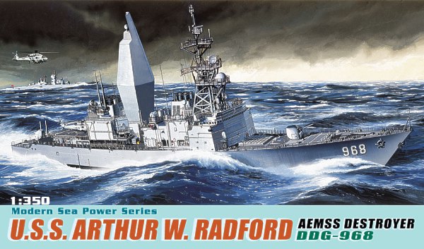 Dragon - 1018 - USS Arthur W Radford AEMSS Destroyer - 1:350