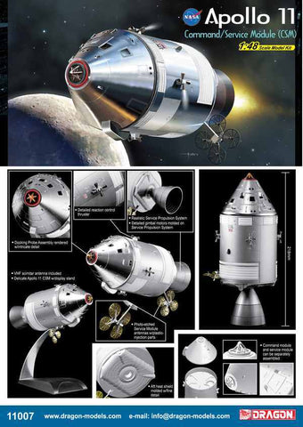 Apollo 11 Command Service Module (CSM) - 1:48 - Dragon - 11007