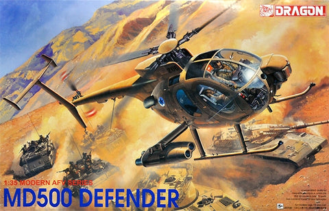 Dragon - 3525 - MD500 Defender - 1:35