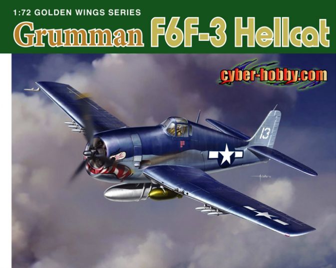 Dragon - 5060 - Grumman F6F-3 Hellcat - 1:72