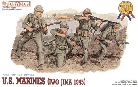 Dragon - 6038 - U.S. Marines Iwo Jima 1945 - 1:35