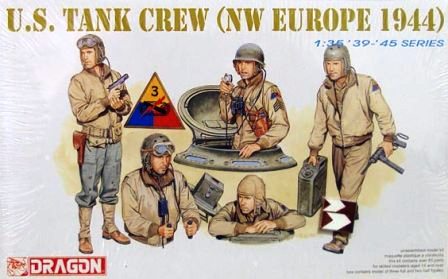 Dragon - 6054 - U.S. Tank Crew, Europe, 1944 - 1:35