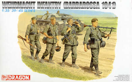 Wehrmacht Infantry Barbarossa 1941 (WWII) - 1:35 - Dragon - 6105 - @