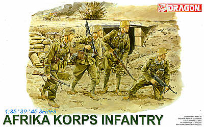 Dragon - 6138 - DAK/Afrika Korps Infantry (WWII) - 1:35