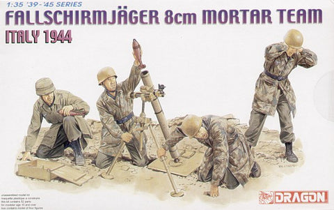 Dragon - 6215 - Fallschirmjager 8cm mortar - 1:35