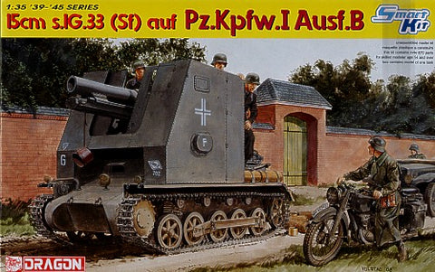 Dragon - 6259 - 15cm sIG.33 (Sf) auf Pz.Kpfw.I Ausf.B '39-'45 Series - 1:35