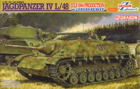Dragon - 6369 - Jagdpanzer IV L/48 July 1944 Production with Zimmerit - 1:35