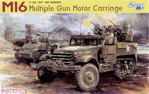 Dragon - 6381 - M16 Half Track Multiple Gun Motor Carriage - 1:35