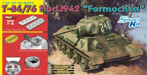 Soviet T-34/76 Mod.1942 "Formochka" - 1:35 - Dragon - 6401 - @