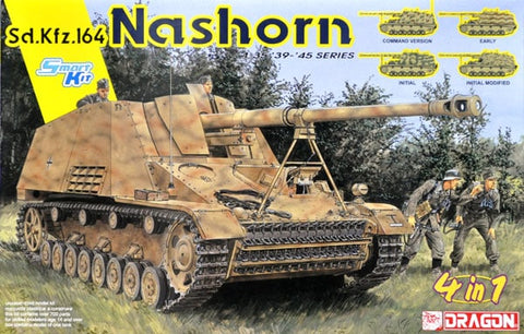 Sd.Kfz.164 Nashorn 4 in 1 - Dragon - 6459 - 1:35