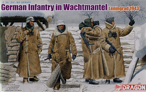Dragon - 6518 - German Infantry in Wachtmantel - 1:35