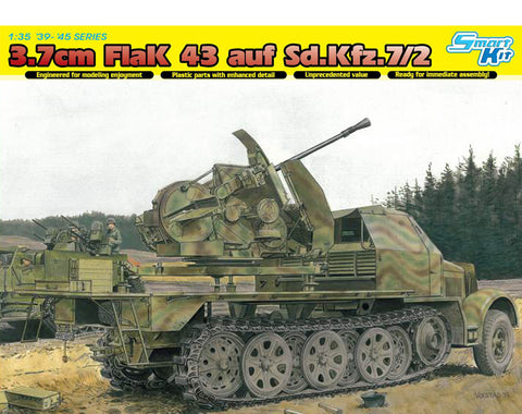 Dragon - DN6553 - 3.7cm Flak 43 auf Sd.Kfz.72 - 1:35